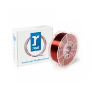 1.75mm REAL PETG - Translucent Red - spool of 1Kg 